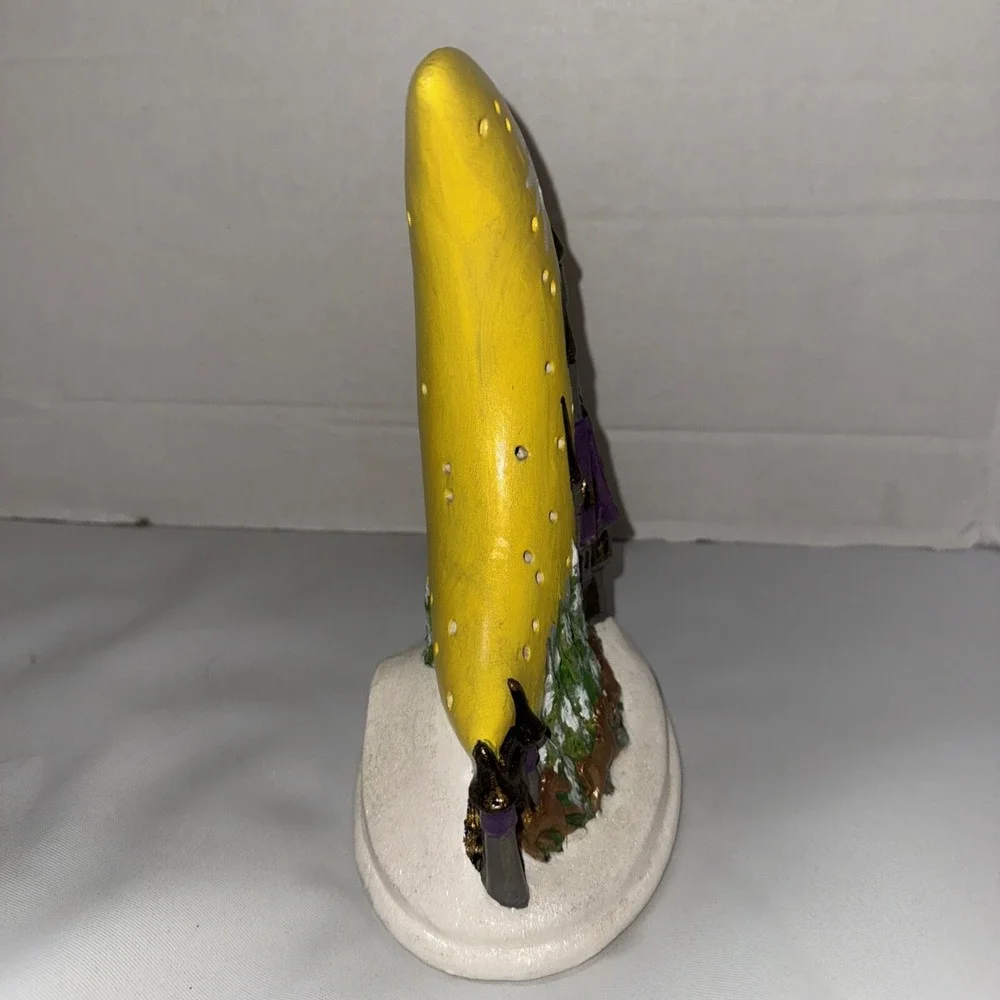 Garry Sharpe Design Ceramic Moon Stars Unicorn Castle‎ Night Light Lamp vintage